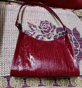 Red And Black Sling Bag
