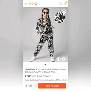 Stylish Floral Jumpsuit