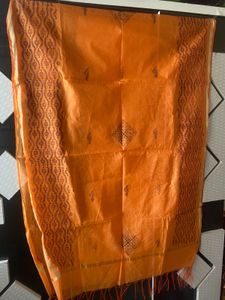 Womens Block Printed Chanderi Dupatta