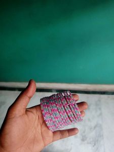 Brand New Sparkling Pink &amp; Blue Bangles