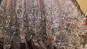 Lavender Sharara Wedding Ethnic Functions Lehenga