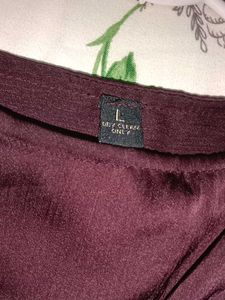 Elegant Burgundy Top