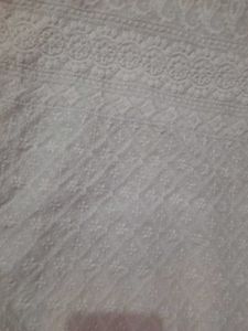 WHITE CHIKANKARI PLAZO(NEW)
