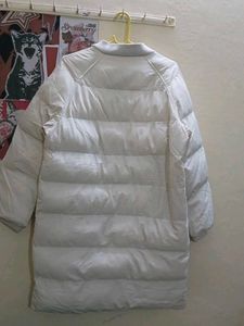 Cream Puffer Coat