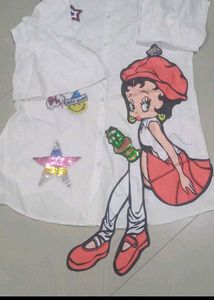 Betty Boop doll Graphic Shirt