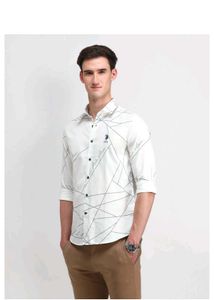 US Polo Assn. White Shirt small size