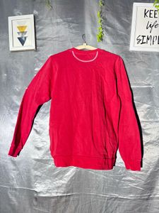 Adidas Red Sweatshirt