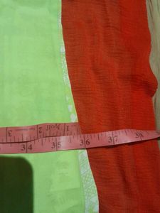 SRISHTI Neon Green Bohemian Printed Straight-S