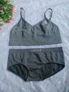 U.S. Polo Assn. Sports Bra panty set
