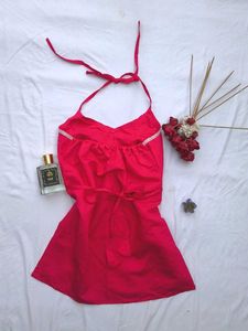 Halter coquette fitted kurti🫶🏻