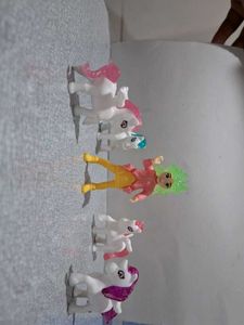 Unicorn & Doll Playset