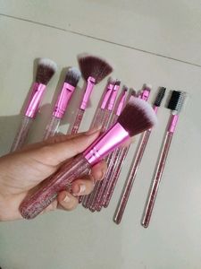 Glitter Makeup Brush Set