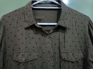 Olive Green Shirt