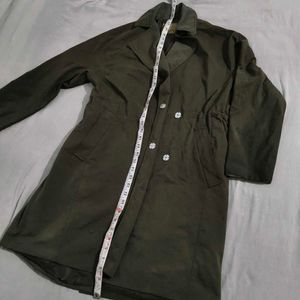 Olive Green Trench Coat