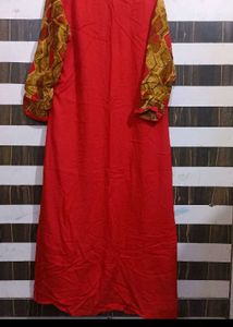 Jacket Style Long Dress (New Without Tag)