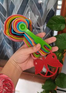 Colorful Measuring Spoon Set of 10pc