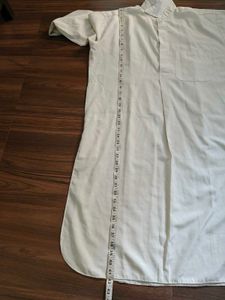 without any Flaws Cream Pathani Suit