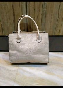 Chic Crocodile Embossed Tote Bag