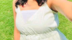 White Spaghetti Strap Dress