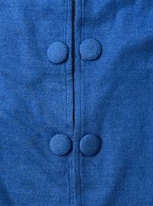 Blue Cropped Jacket
