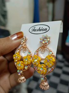 Floral Drop Earrings