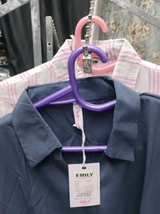 Elegant Navy Blue Shirt