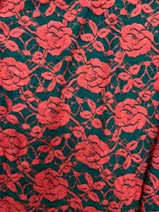Sheer Rose Lace Top