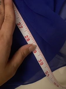Chic Blue Party Dress