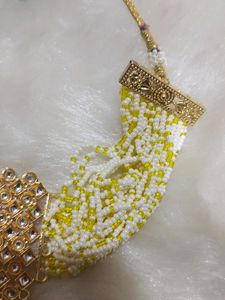 Lemon Yellow Choker Set