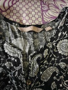 Stylish Paisley Print Tunic Top
