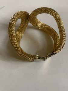 Vintage Gold Mesh Bracelet