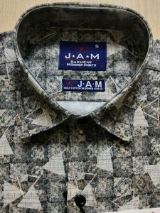 Stylish JAM Men's Printed Shirts (Set of 2)