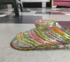 Trending Colorful Rhinestone Bangles set