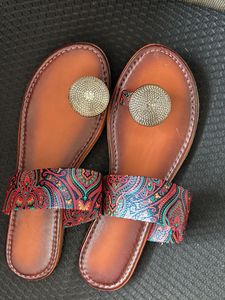 Stylish Embellished Flats Sandals
