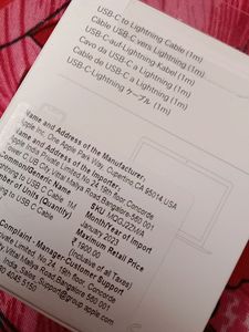 iPhone Usb C To Lightning