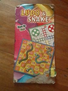 Ludo And Snake Game Board