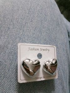 Chunky Heart Earrings