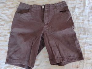 Brown Casual Shorts