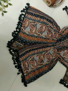 Boho Print Romper with Tassels✨💐🍂😚