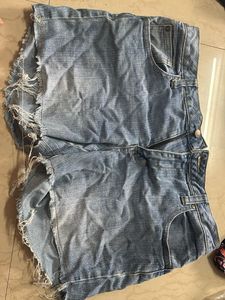 combo of two Cute Denim Shorts
