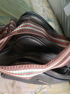 Gucci Black Leather Crossbody Bag