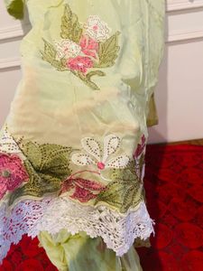 Beautiful Lime Green Kurta Set