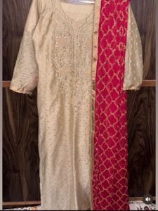 Heavy Embroidery work Party wear suit