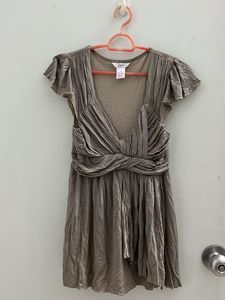 Chic Ruched Front Blouse