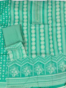 Beautiful Green Printed Kurta Set