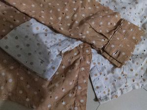 Chic Patchwork Long Sleeve Shirt