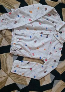 RIO Printed Spread Collar Shirt