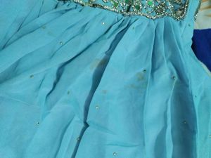 heavy mirror work sharara set