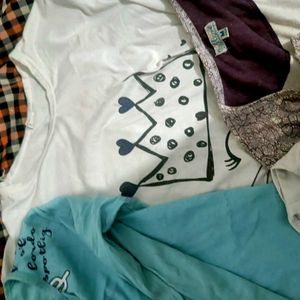 6 Cozy Long Sleeve Tops combo  for Women