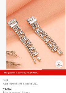 Designer Diamond Drop Earrings